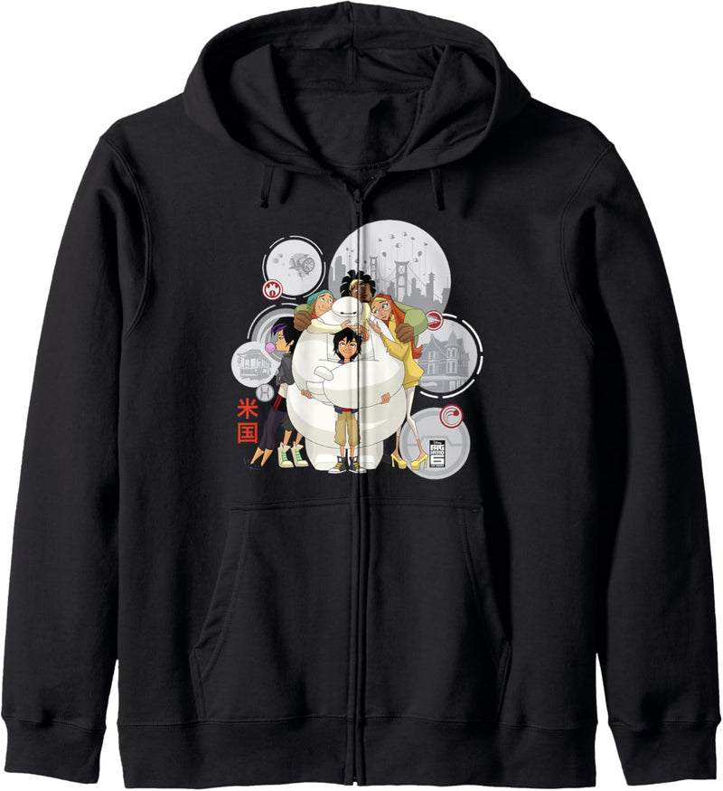 Disney Big Hero 6 TV Series Baymax Hugs Kapuzenjacke