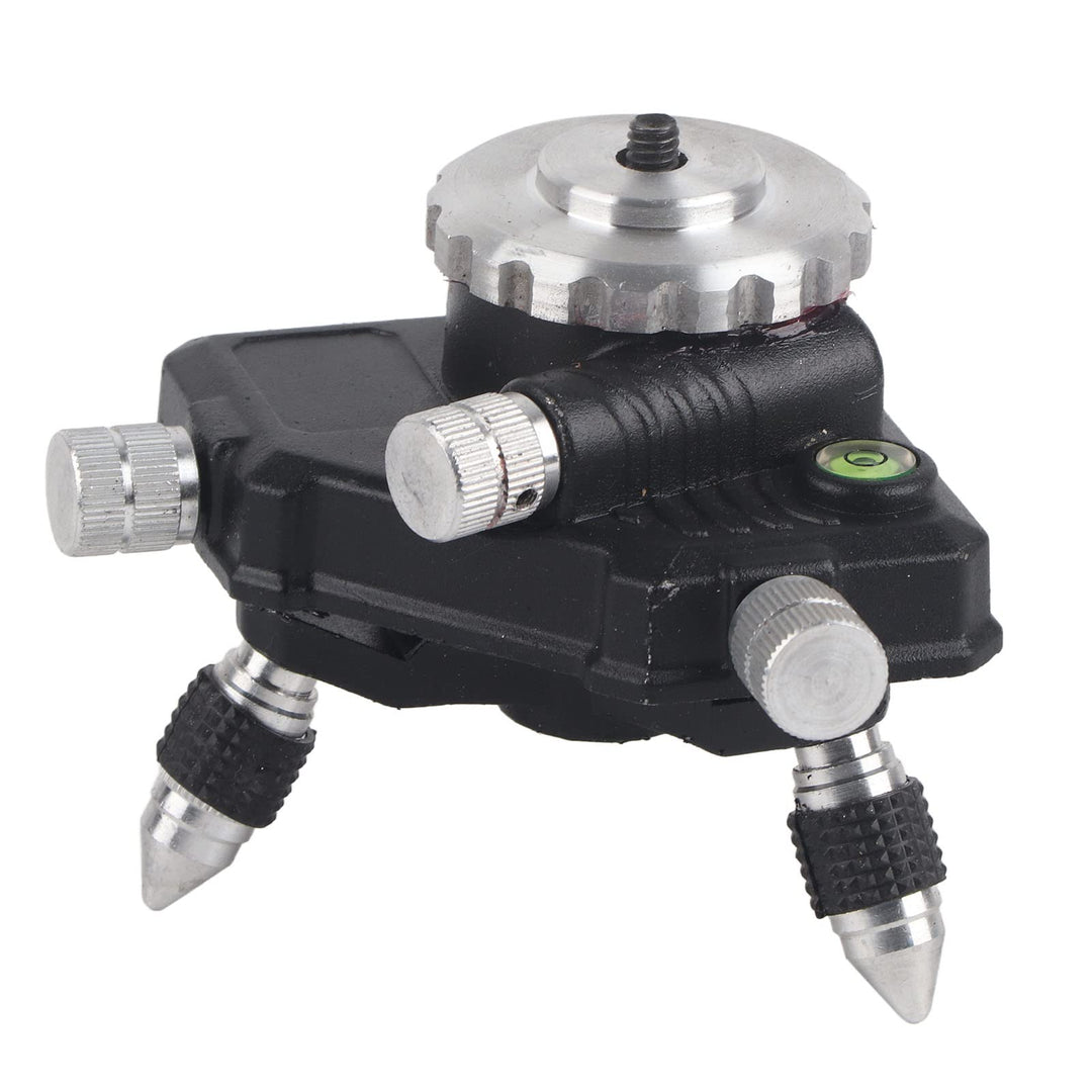 Oumefar 360 ° Laser Level Stand 360 Grad Standard Stativhalterung aus Aluminiumlegierung mit 1/4"Gew