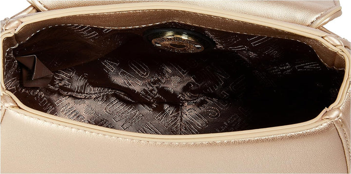 Love Moschino Damen Schultertasche Stahlgrau, Stahlgrau