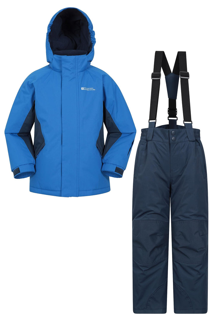 Mountain Warehouse Kinder-Ski-Set aus unisex Winterjacke und Hose - Zweiteiler für Winter und Schnee