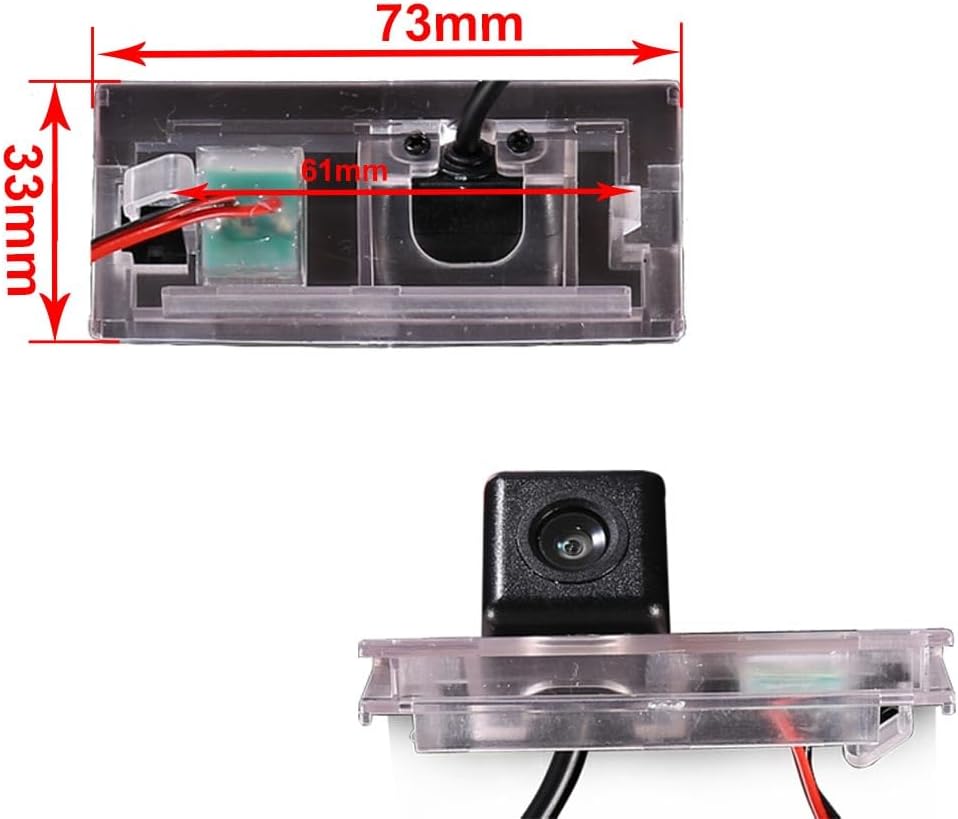 Wasserdicht Kennzeichenleuchte Rückfahrkamera Rückansicht Kamera für E46 318 3er 316i Mini Cooper R5