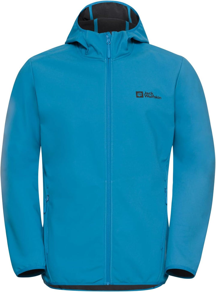 Jack Wolfskin Herren Bornberg Hoody M Softshelljacke S aurora blue, S aurora blue