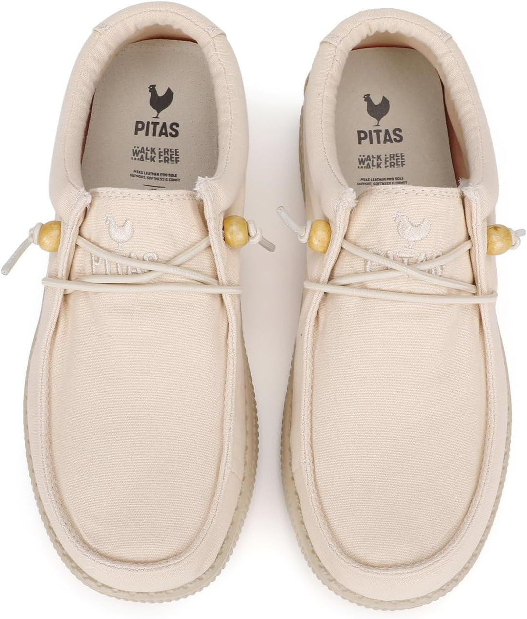 WALK IN PITAS | WP150 WALLABI Washed | Herren Mokassins | Flache Slipper für Männer | Slip on Loafer