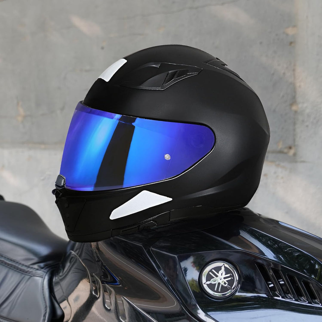 Motorradhelm Visier für Hjc i70 i10 HJ-31,Helmvisier Motorrad Windschutz Helm Objektiv Visier Vollge