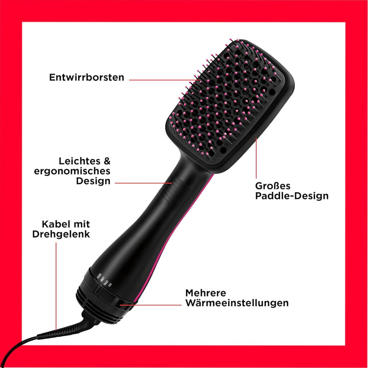 Revlon Pro RVDR5212E2 Pro Collection Salon One-Step Warmluftbürste Warmluftbürste Single