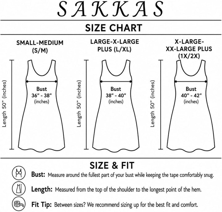 Sakkas Zendaya Stonewashed Rayon Embroiderot Floral Vine Ärmelless V-Neck Kleid XL-XXL Grosse Grösse