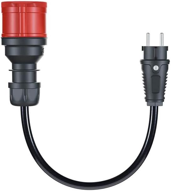 go-e Adapterset für Gemini flex 11 kW Ladestation auf CEE rot 32A / CEE blau 16 A / 230V Haushaltsst