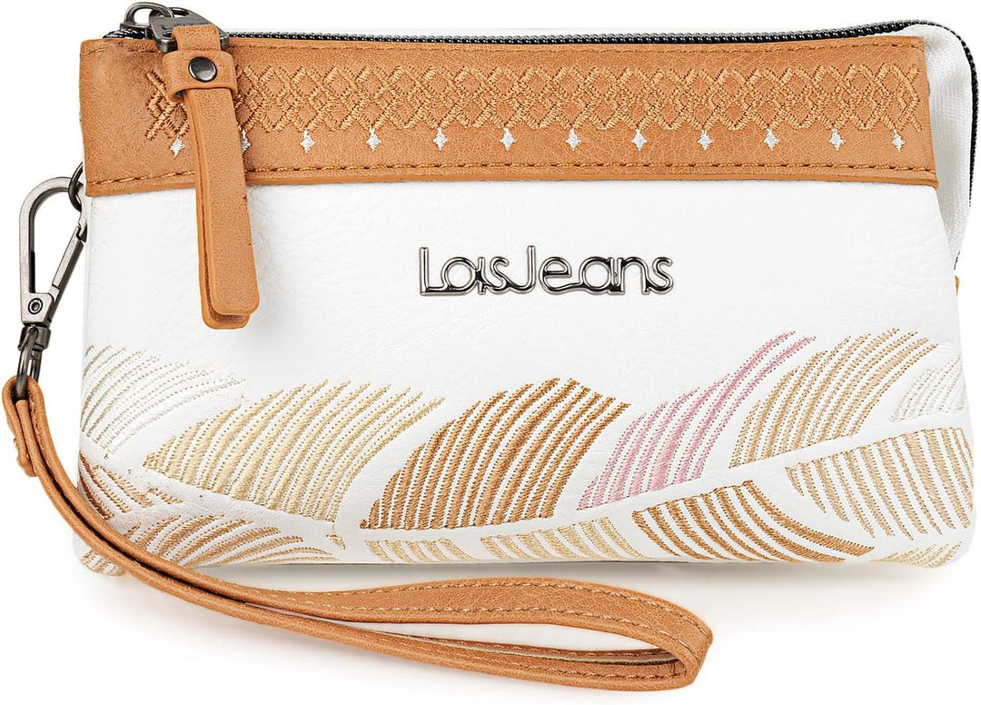 Lois - Kleine Umhängetasche, Kleine Handtasche, Abendtasche Damen, Handtasche Damen oder Clutch Blau