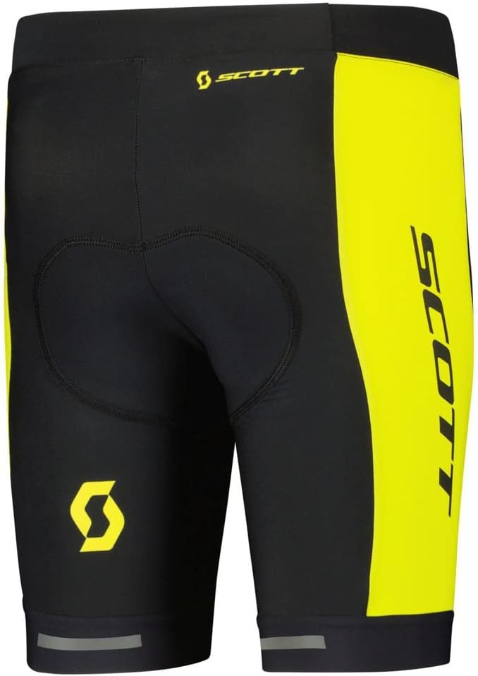 Scott RC Pro Junior Kinder Fahrrad Hose kurz schwarz/gelb 2023: Grösse: XL (164)