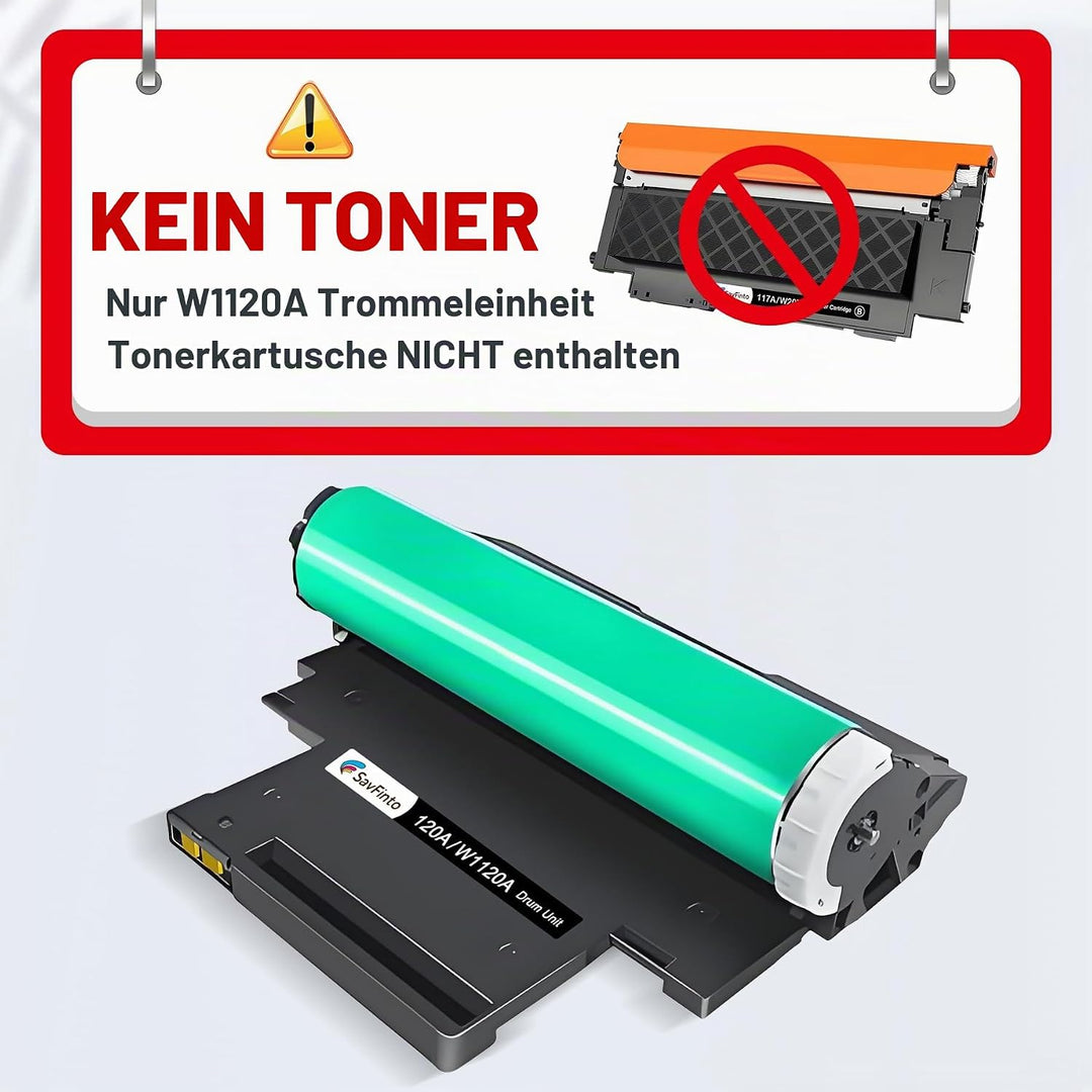 W1120A Bildtrommel Ersatz für HP 120A W1120A Schwarz Trommel Kompatibel für HP Color Laser 150a 150n