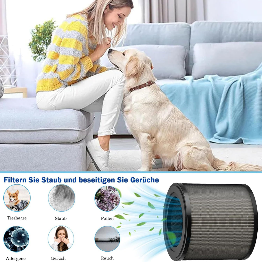 FY0910 Ersatzfilter für Philips 900 Serie AC0950/10 AC0951/13 Luftreiniger, 3-in-1, H13 True Hepa mi