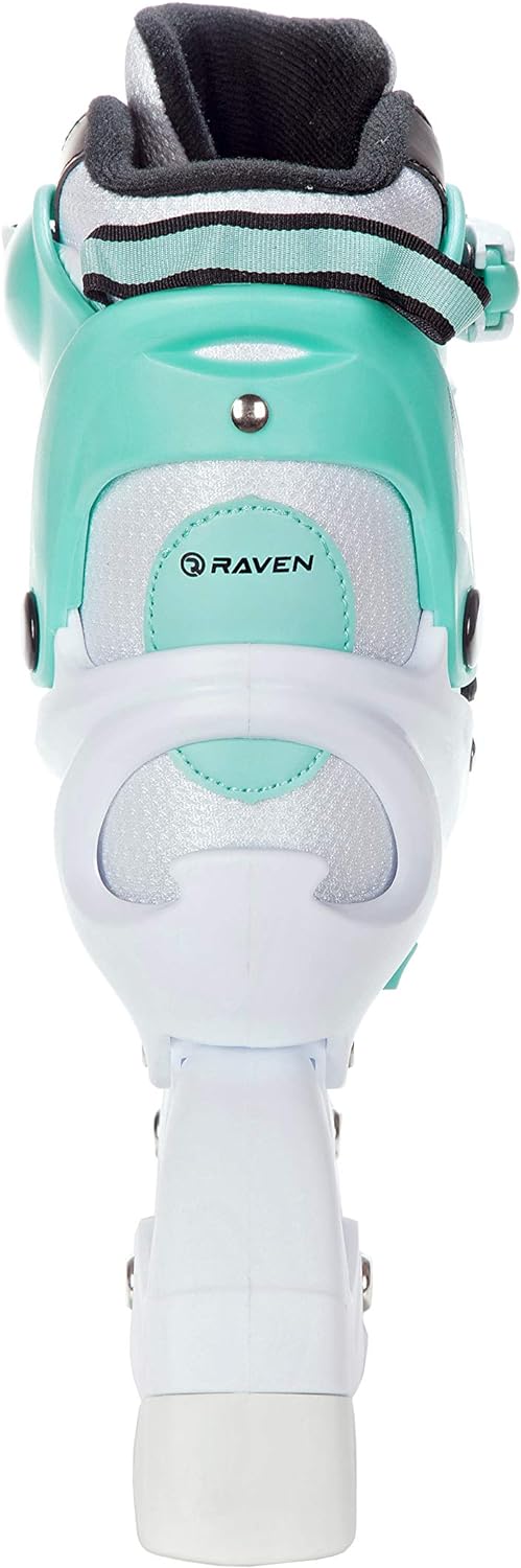 Inline Skates Inliner Raven Profession White/Mint 31-35(20,5cm-23cm), White/Mint 31-35(20,5cm-23cm)