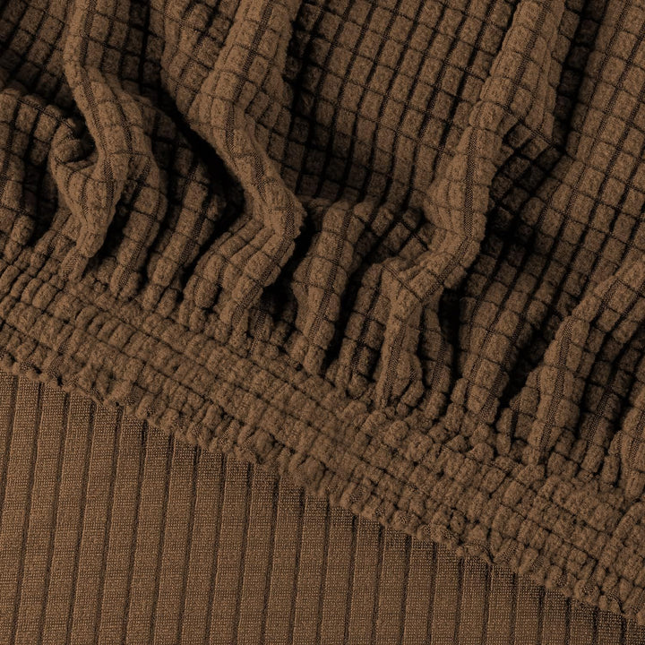 EBETA E Stuhlhussen 6 Stück, Elastische Stuhlbezug, Stretchhusse Stuhlüberzug Jacquard Hussen für Ho
