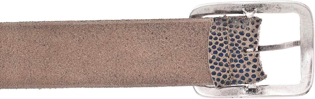 Vanzetti Glitter Radiance 40mm Belt W80 Blue Metallic