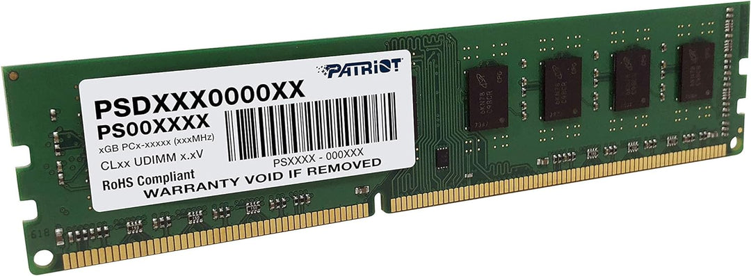 Patriot Signature Arbeitsspeicher 8GB (1600 MHz, CL11, 1 X 8GB) DDR3-RAM Module - PSD38G16002 8GB 16