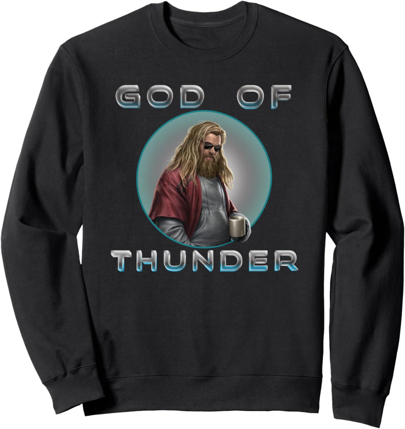 Marvel Avengers: Endgame Thor God Of Thunder Circle Portrait Sweatshirt