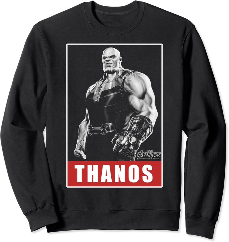 Marvel Avengers: Infinity War Dark Thanos Poster Sweatshirt