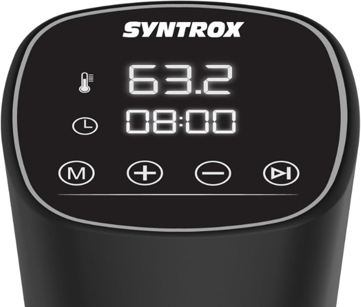 Syntrox Sous Vide Stick | Garer | Stab | Kocher | Präzisionskocher | Kulambos, Küchengerät mit Timer