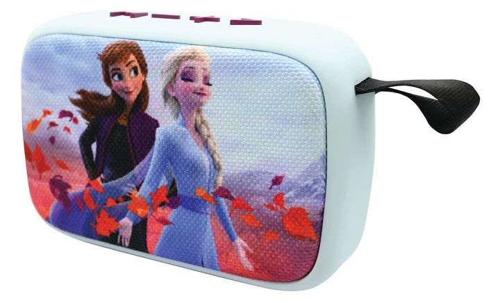 Lexibook Disney Die Eiskönigin - Tragbarer Bluetooth-Lautsprecher, Kabelloser, USB, TF-Karte, Akku,