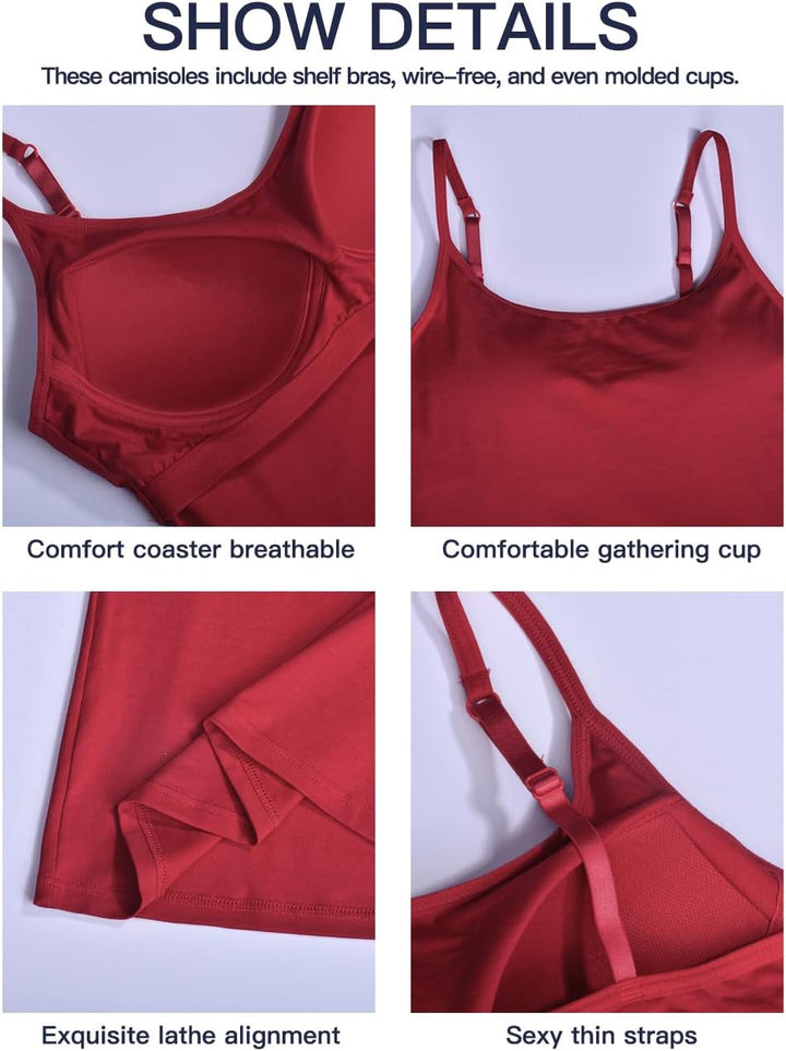 STARBILD Damen Unterhemd, S-4XL XL Burgunderrot, XL Burgunderrot