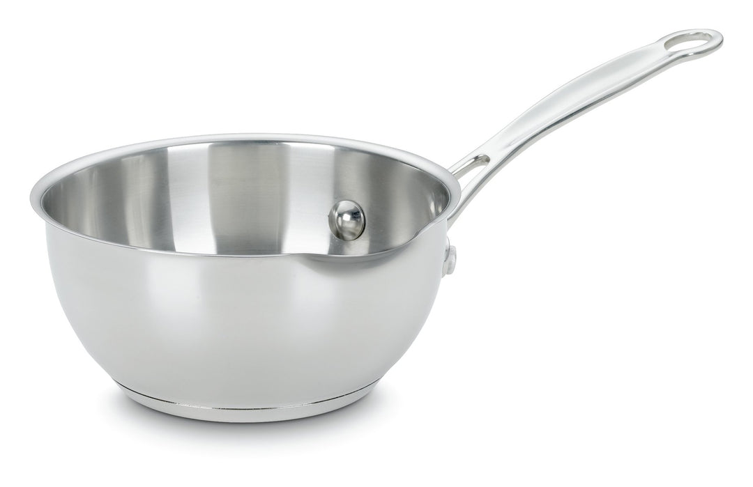 Cuisinart 735–16OP Chef 's Classic Edelstahl Dispersionsfarbe für Beton Pour frechere Silber 1 QT, S