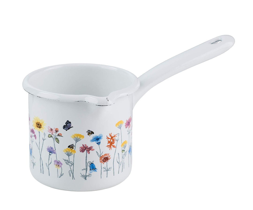 Riess, 0284-070, Schnabeltopf mit Stiel, COUNTRY SONDEREDITION FLORA, Durchmesser 10 cm, Inhalt 0,75