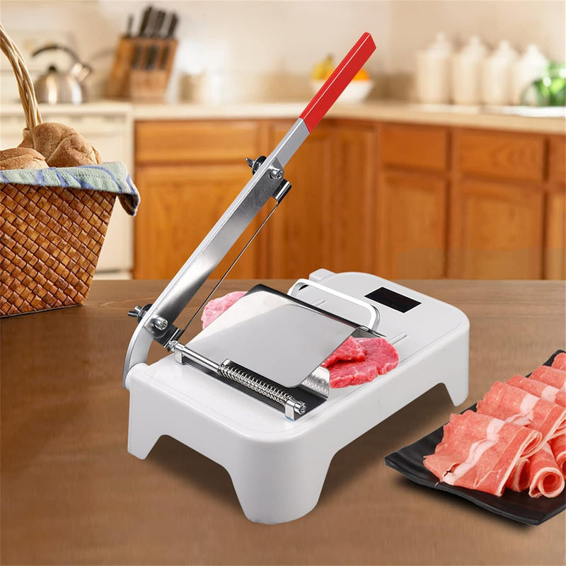 Allesschneider Manuell Fleischschneidemaschine Hammelfleisch Gemüse Obst Fleischschneider Wurstschne