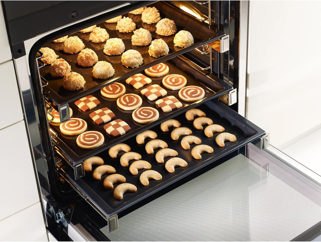 Miele Original Zubehör - HFC 70 FlexiClip Vollauszüge / einfache Befestigung an Seitengitter (952065