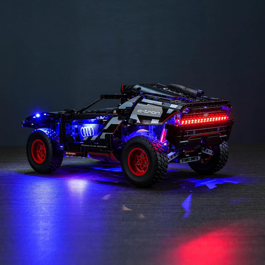 Fernbedienung Licht-Kit für Lego Audi RS Q e-tron (Kein Lego-Modell), Led Beleuchtungs Set für Lego