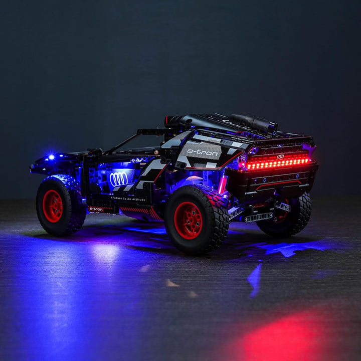 Fernbedienung Licht-Kit für Lego Audi RS Q e-tron (Kein Lego-Modell), Led Beleuchtungs Set für Lego