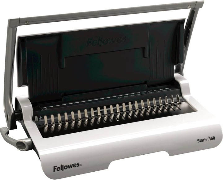 Fellowes Bindemaschine Stern + Kamm Bindung (5006501), 7,9 x 45 x 24,9 cm Einzelbett, Einzelbett