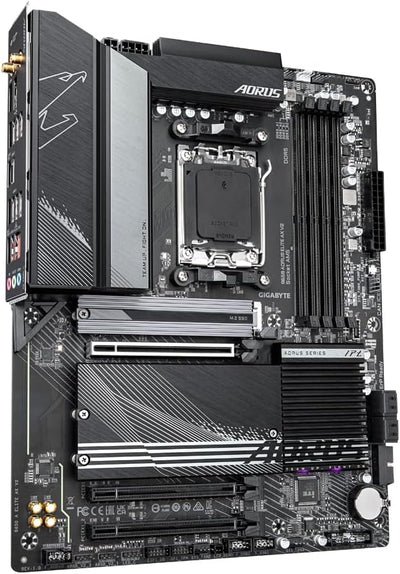 GIGABYTE B650 AORUS Elite AX V2 Mainboard - AMD Ryzen 9000er-Serie, 12+2+2 Phasen VRM, bis zu 8000 M
