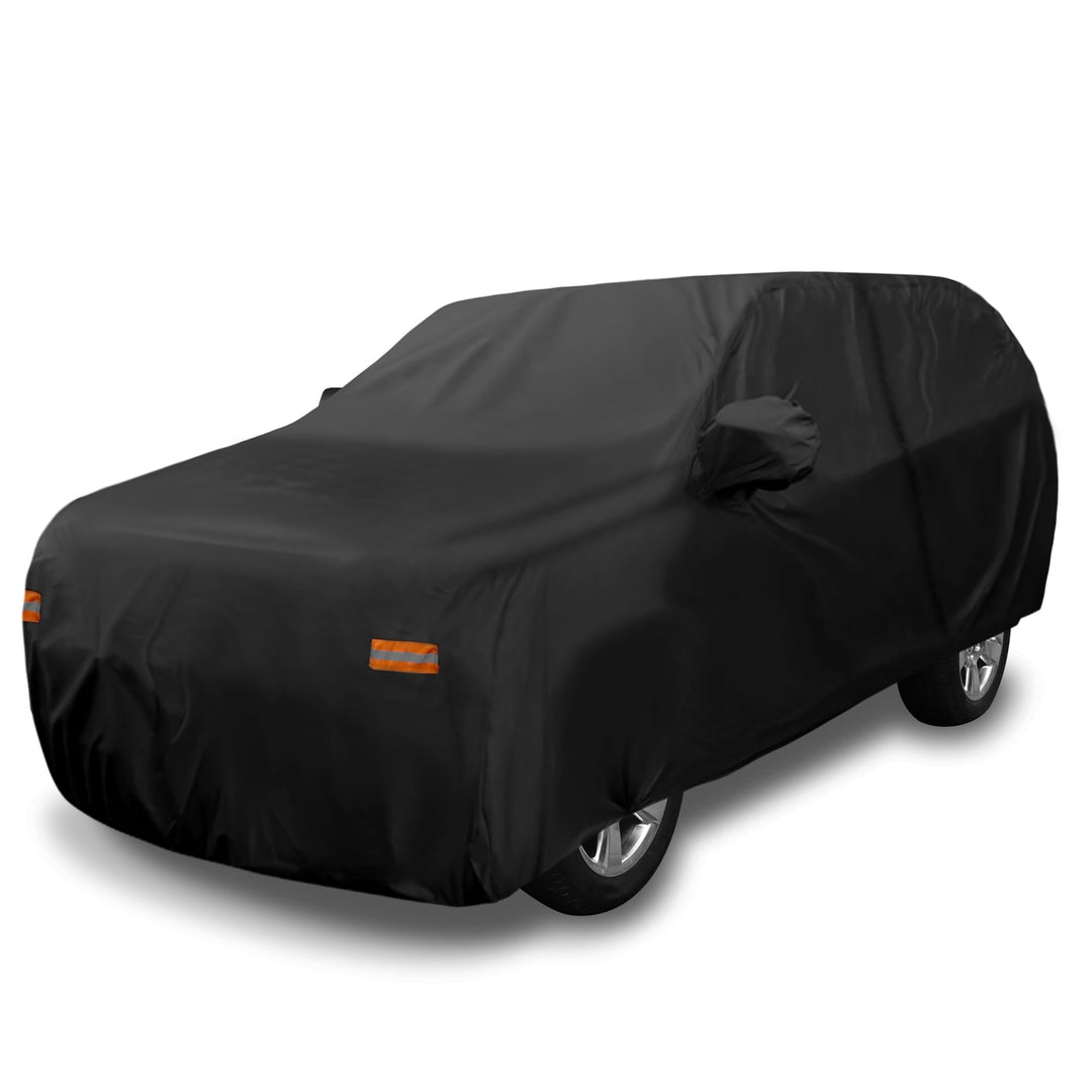 X AUTOHAUX Autoabdeckung SUV Auto Abdeckung Atmungsaktiv,Wasserdicht Auto Abdeckplane für Chevrolet
