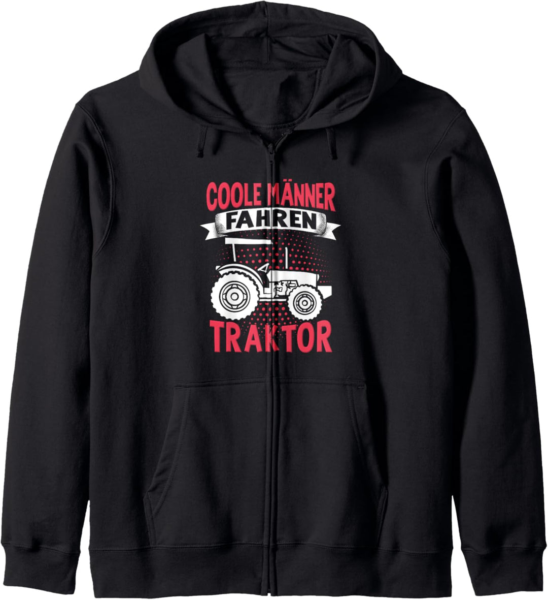 Landwirt Herren Trecker Junge Coole Männer fahren Traktor Kapuzenjacke
