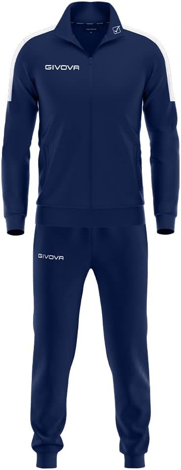 Givova Unisex Kinder Tuta Revolution Sportset, Mehrfarbig, M