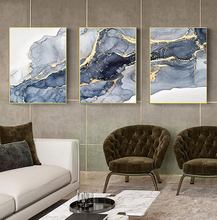 MKHFUW Moderne Abstrakte Wandmalerei Kunstdekoration, Islamisches Bild Arabische Kalligraphie Dekora