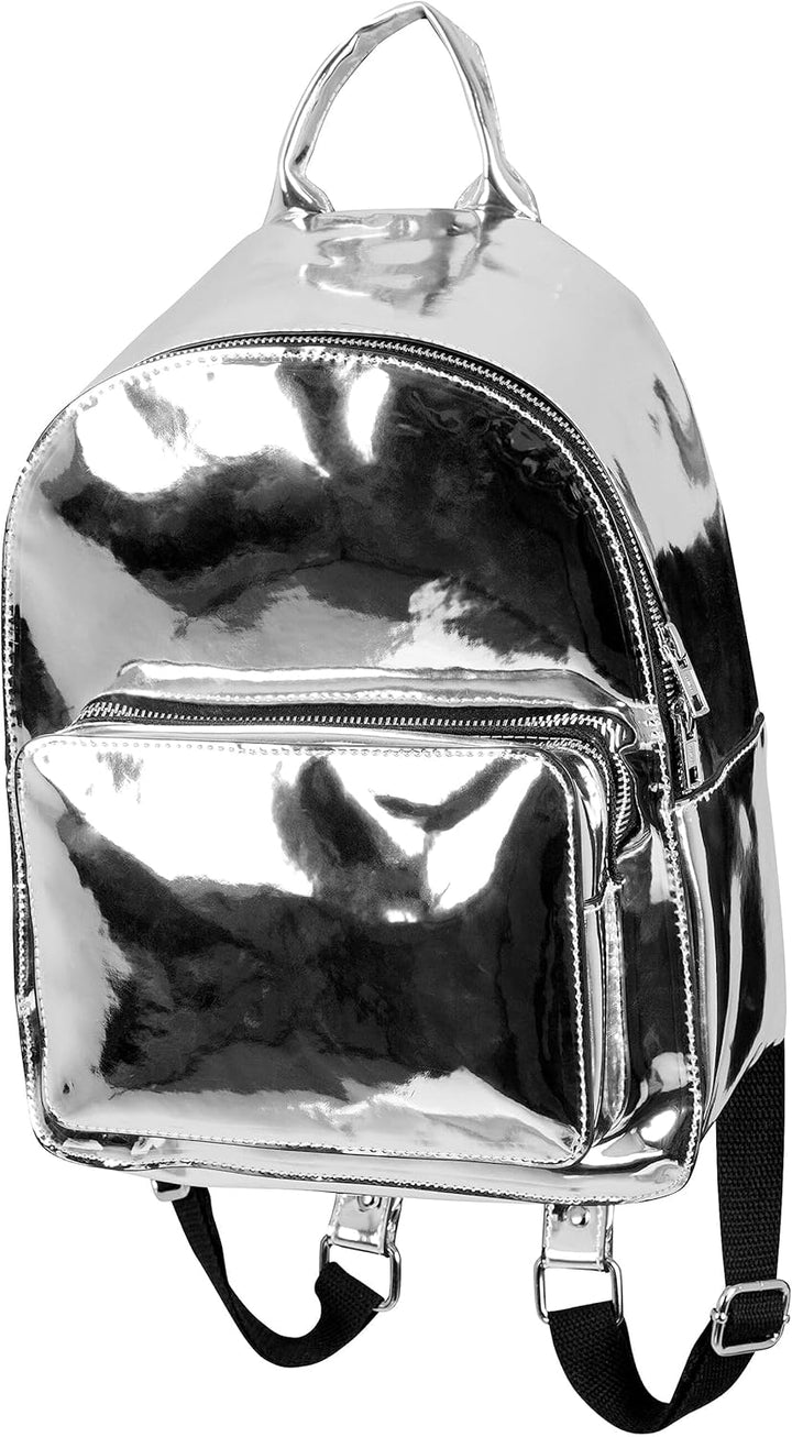 Urban Classics Unisex Tb1477-midi Metallic Backpack Rucksack (1er Pack), Silver