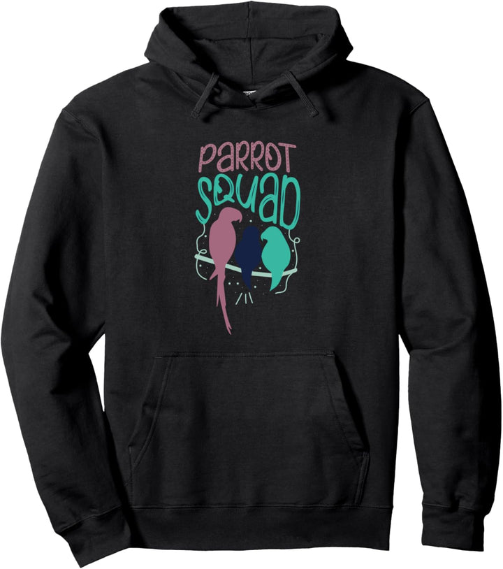 Wellensittich Team Ironic Papagei Kader Vogel Pullover Hoodie