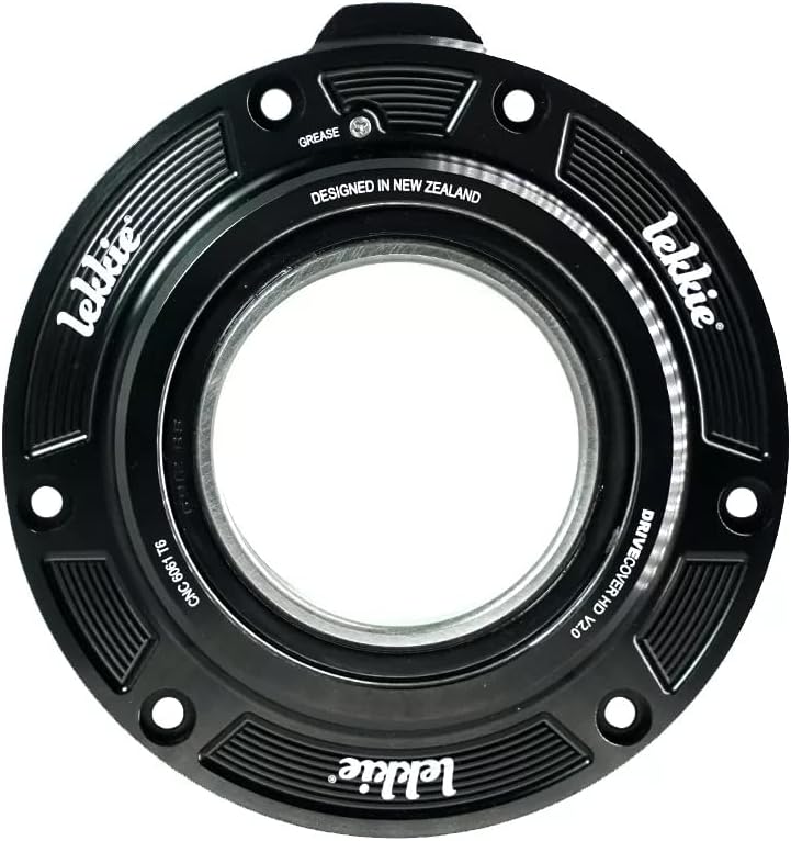windmeile | Lekkie Drive Cover, Motor Hülle, für Bafang BBS03 BBSHD, Schwarz/Silber/Rot/Slick, Fahrr