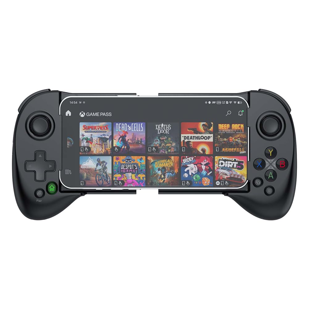 ShanWan Handy Controller für Android/iOS/iPhone15, Bluetooth Mobile Gaming Controller mit Funktion d