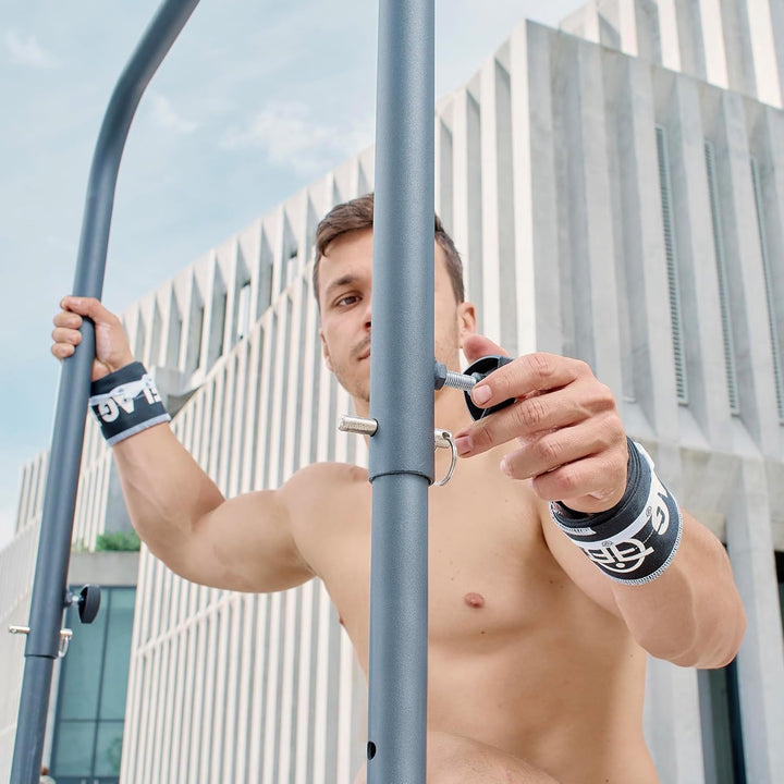 Eric Flag Klimmzugstange Heimturnhalle Pull Up Bar Vier einstellbare Höhen für Sport, Bodybuilding,