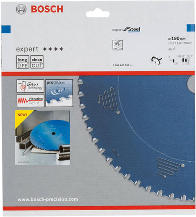 Bosch Accessories Bosch Professional 1x Kreissägeblatt Expert for Steel (für Stahl, Sägeblatt Ø 355