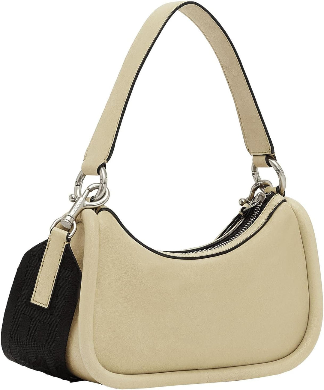Liebeskind Berlin FAB 2 LAMB HOBO Schultertasche, Large (HxBxT 22.5cm x 36.8cm x 11.8cm) Warm Beige,