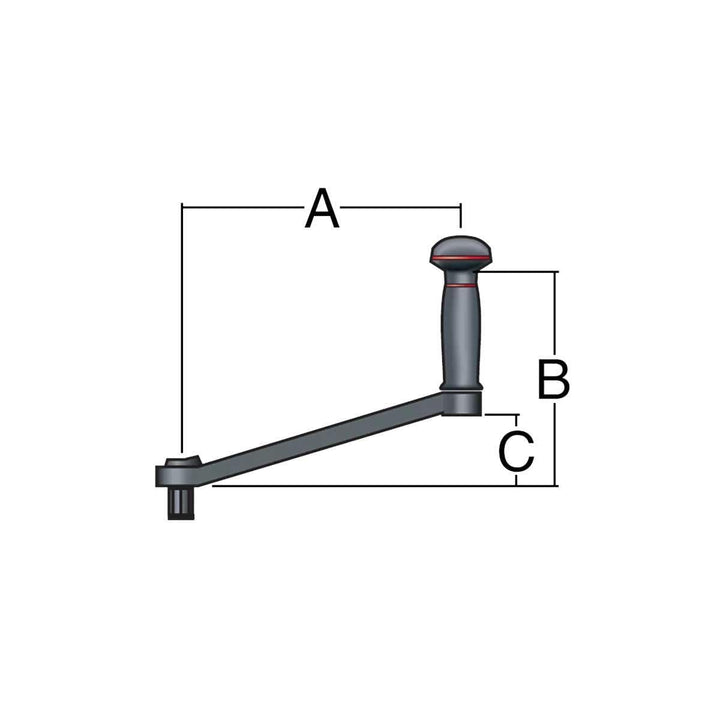 HARKEN Carbo OneTouch Winschkurbel