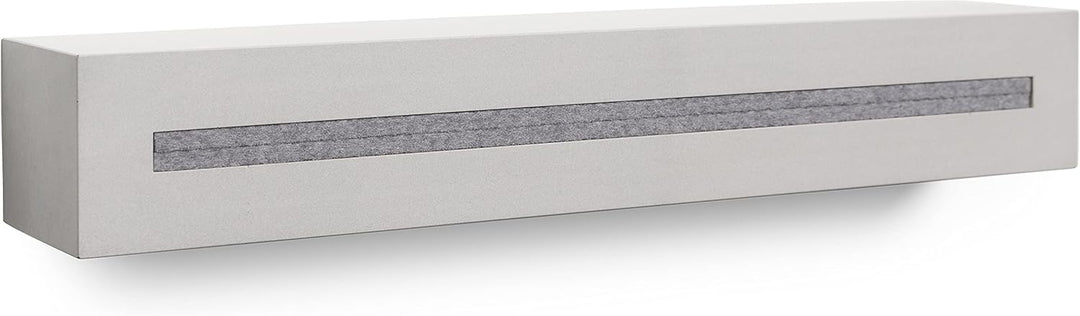 Schlüsselbrett mit Ablage aus Beton Light Edition 33x6x5 cm, Schlüsselboard Wand, Schlüsselaufbewahr