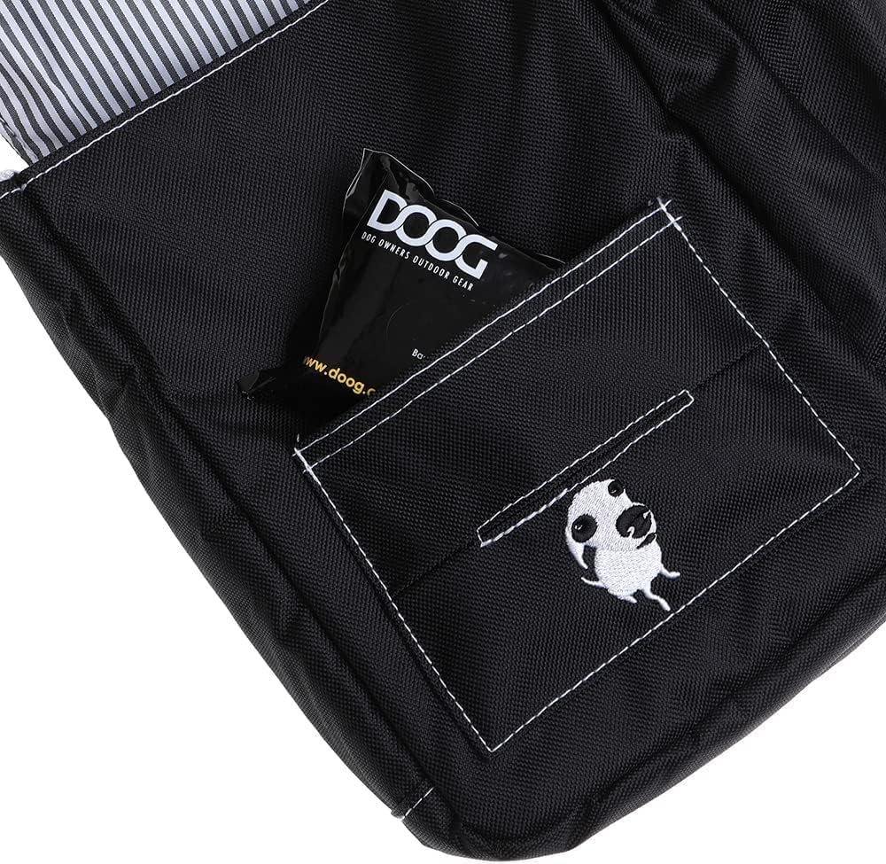 DOOG Walkie-Tasche – verstellbare Leckerli-Tasche für Hunde mit Kotbeutel & Wasserflaschenfächern –