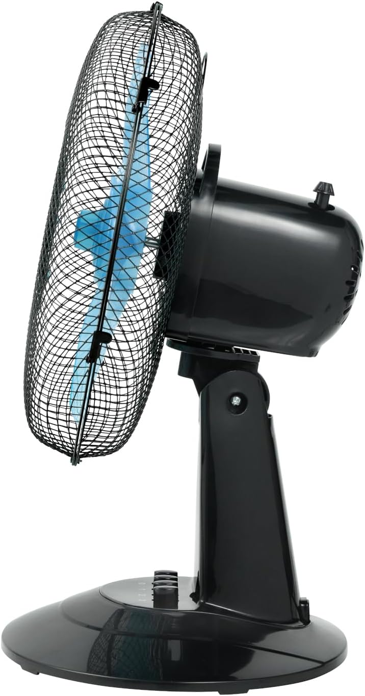 Ardes - AR5ST30N Tischventilator STEELO 30N 5 Flügel - Tischventilator 30 cm Oszillierend mit verste