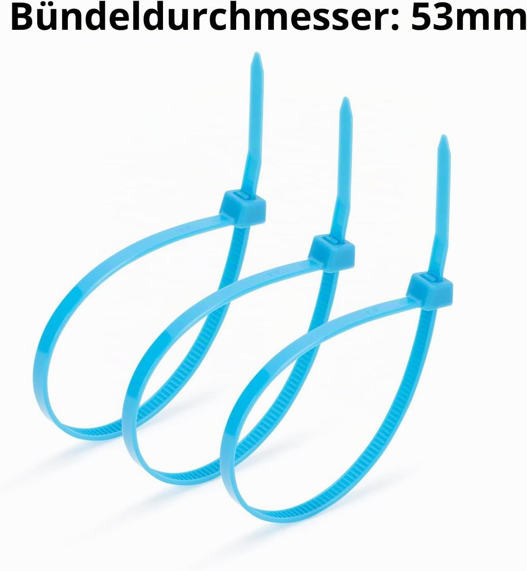 XINGO 1200 Stück Farbige Kabelbinder, 200mm x 4.8mm Kabelbinder farbig bunt, 12 Verschiedene Farbtön