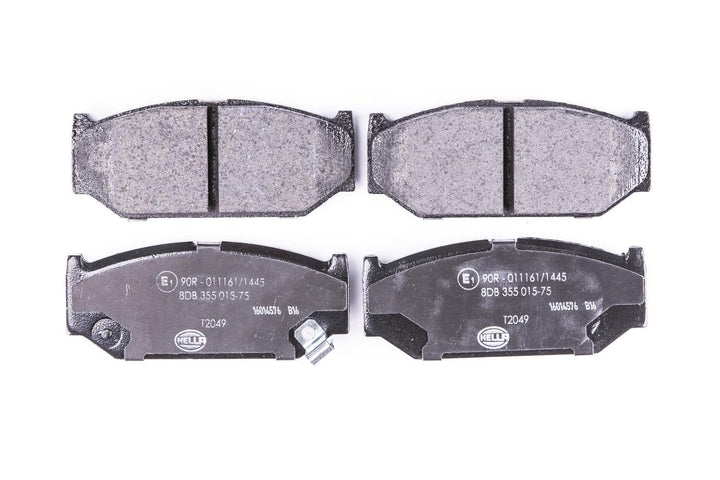 HELLA PAGID 8DB 355 015-751 Bremsbelagsatz - T2049 - Dicke/Stärke: 15.5mm - Bremssystem: Jiangxi Wa