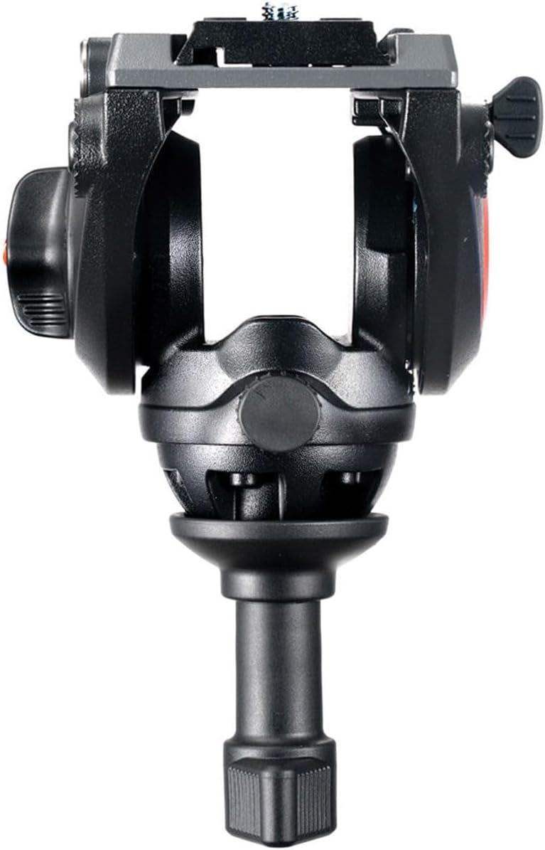 Manfrotto MVK500AM, leichtes Fluid-Videosystem mit integriertem Kopf, professionelles Stativ, kompat